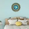 (US Local)DIY Full Drill Special Shape Diamond Painting Datura Clock it