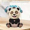 Acrylic Shaking Head Desktop Diamond Art Kits for Adults Beginner (Panda)