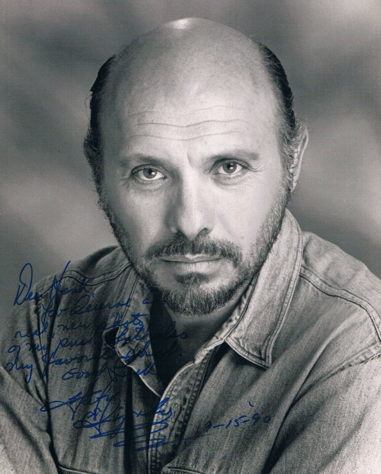 Hector Elizondo 1936- genuine autograph signed Photo Poster painting 8x10