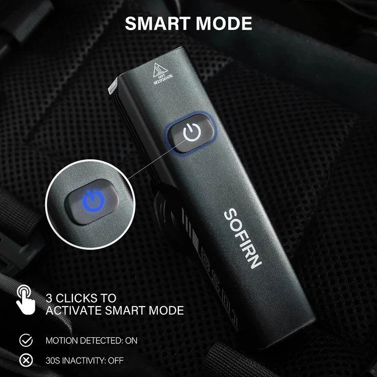 Sofirn BS01 LED Bike Light 2000 Lumens USBC Rechargeable Bicycle Light