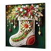 DIY Gemstone paintings-Partial Special Shaped Diamond Painting 30*30CM