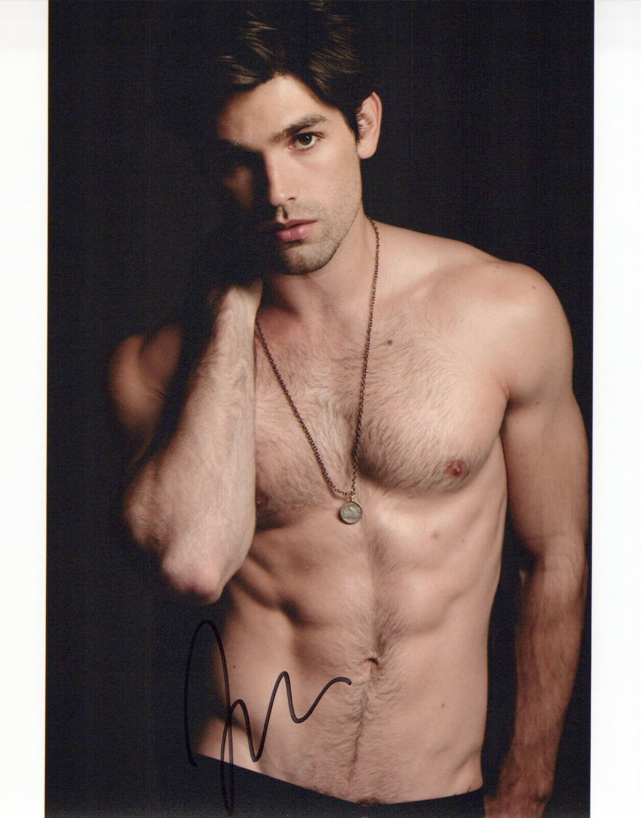 Justin Gaston head shot autographed Photo Poster painting signed 8x10 #10