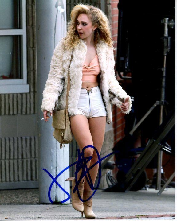 JUNO TEMPLE Signed Autographed BLACK MASS DEBORAH HUSSEY SMOKING Photo Poster painting