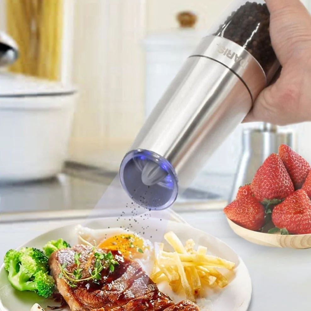 ZestPress™ - The Rechargeable Electric Salt and Pepper Grinder