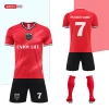 Hot Selling Pink Football Jersey With Custom Team Logo Breathable Thailand Soft Plus Size Football Uniform 2025