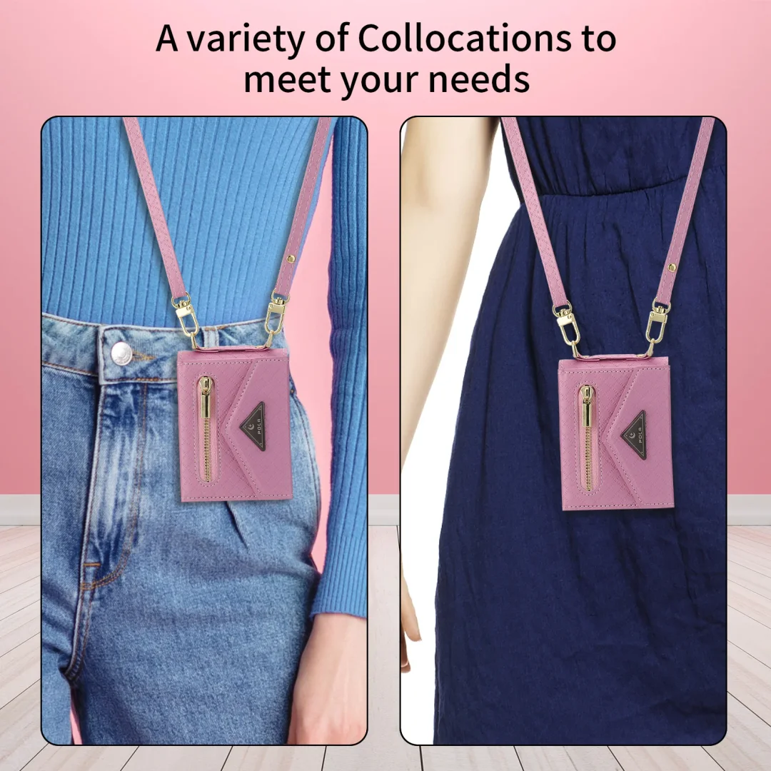 Applicable To For Samsung ZFlip3/ZFlip4 Fold-Screen Card Leather Phone Case