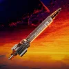 Mechanical Space Starship Personalized Creative Magnetic Suspension Base Metal Gel Pen Set