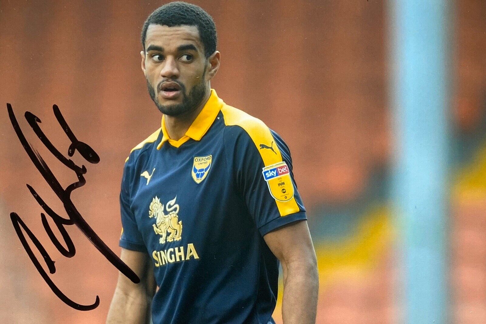 Curtis Nelson Genuine Hand Signed 6X4 Photo Poster painting - Oxford United 2