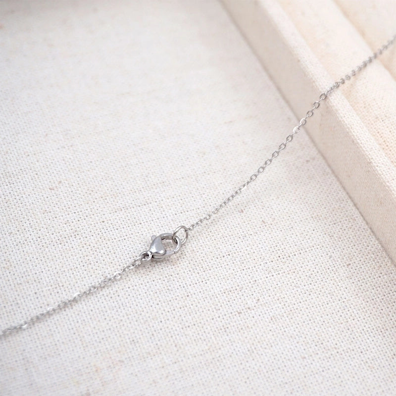 304 Stainless Steel Titanium Steel Gold Plated Casual Minimalist Plating Inlay Geometric Rhinestones Necklace4