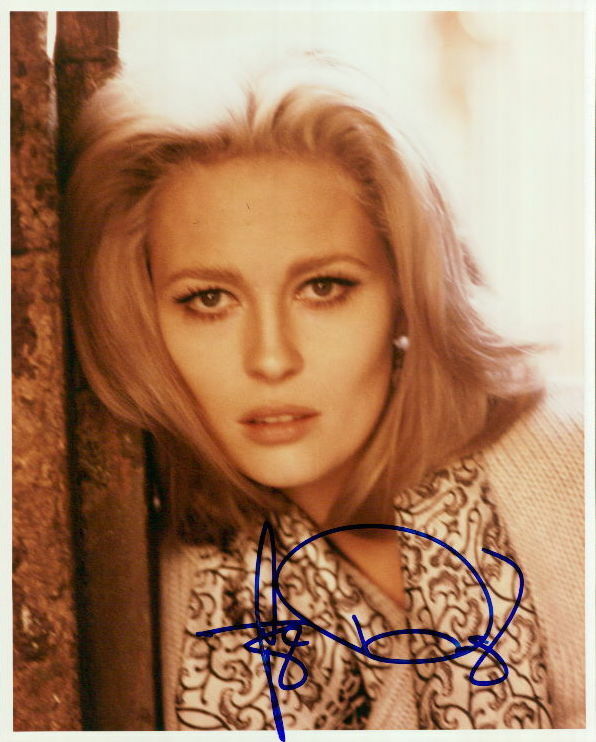 Faye Dunaway signed 8x10 Photo Poster painting