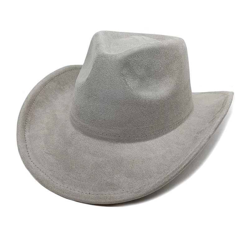 Women’s Classic Style Solid Color Flat Eaves Fedora Hat