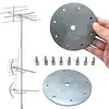 GP Shortwave Antenna Ground Grid Disk Signal Generators Adapts to JPC12/PAC12