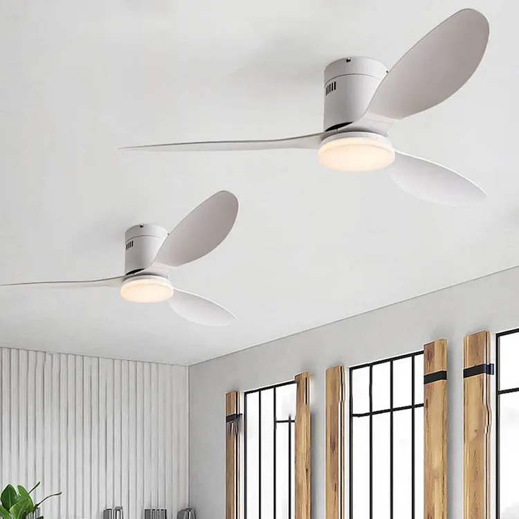 Walters 3-Blade Ceiling Fan With Light 2 Color DIA 45.3''