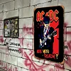 AC/DC - Vintage Metal Signs - 20*30cm/30*40cm - Music