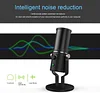 USB Microphone Computer Cardioid Condenser Mic, JOUNIVO PC Laptop Recording Microphone with Mute Button & LED Indicator for Studio Recording Vocals, YouTube, Streaming Broadcast, Podcasting, Skype