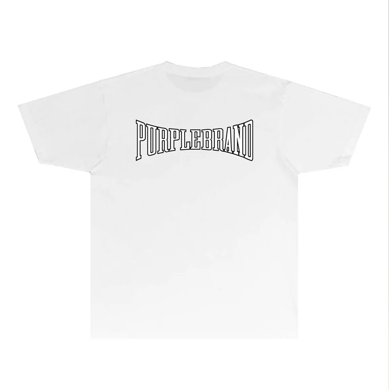 Purple 2023 new fashion T-shirt short sleeves