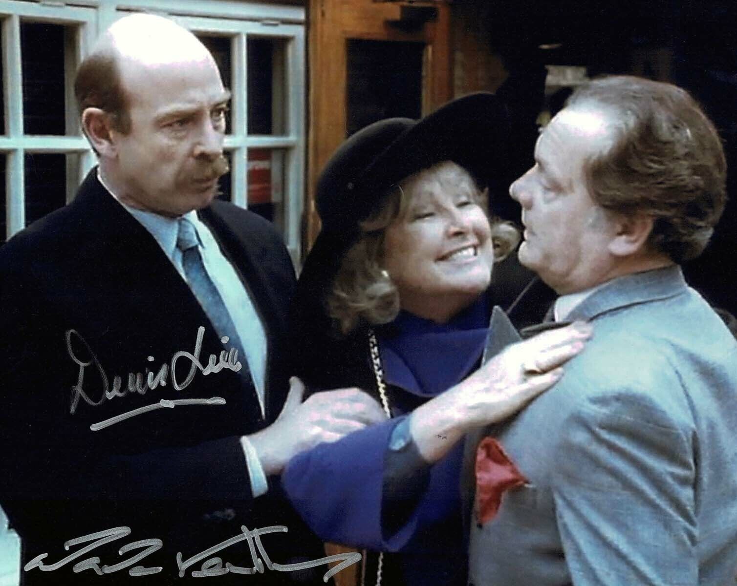 Denis LILL & Wanda VENTHAM SIGNED 10x8 Photo Poster painting AFTAL COA Only Fools & Horses