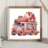 Diamond Painting-DIY Crystal Rhinestone Goblins Ice Cream Car