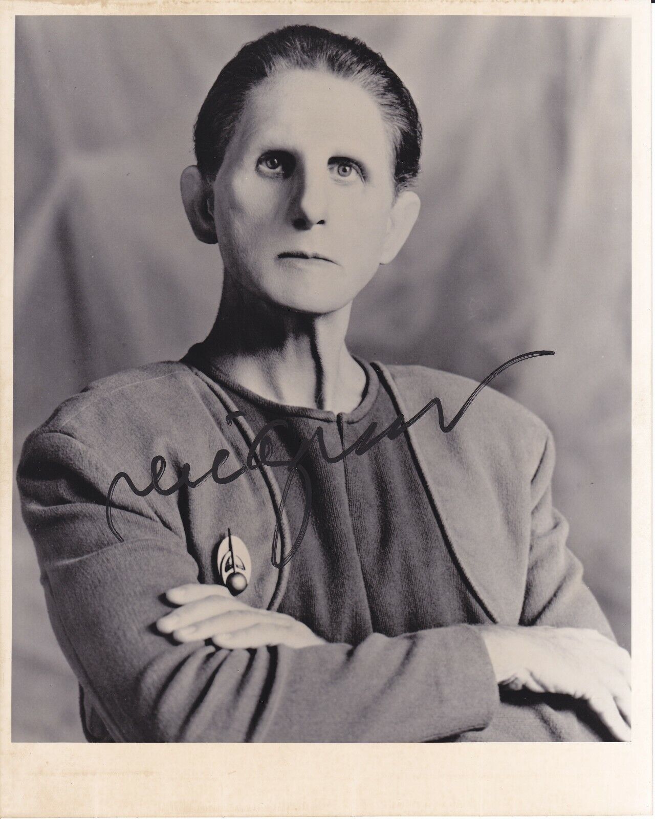 Star Trek Deep Space 9 RENE AUBERJONOIS Signed Photo Poster painting - Odo -