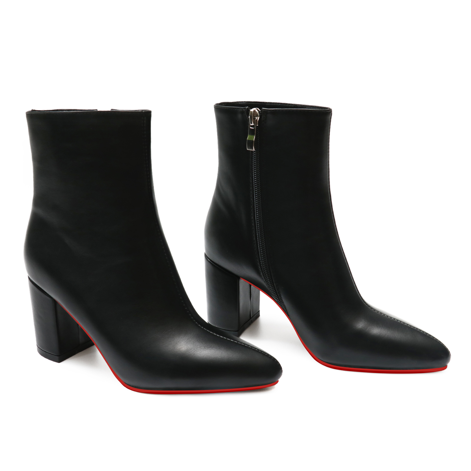 Red Bottom Ankle Boots