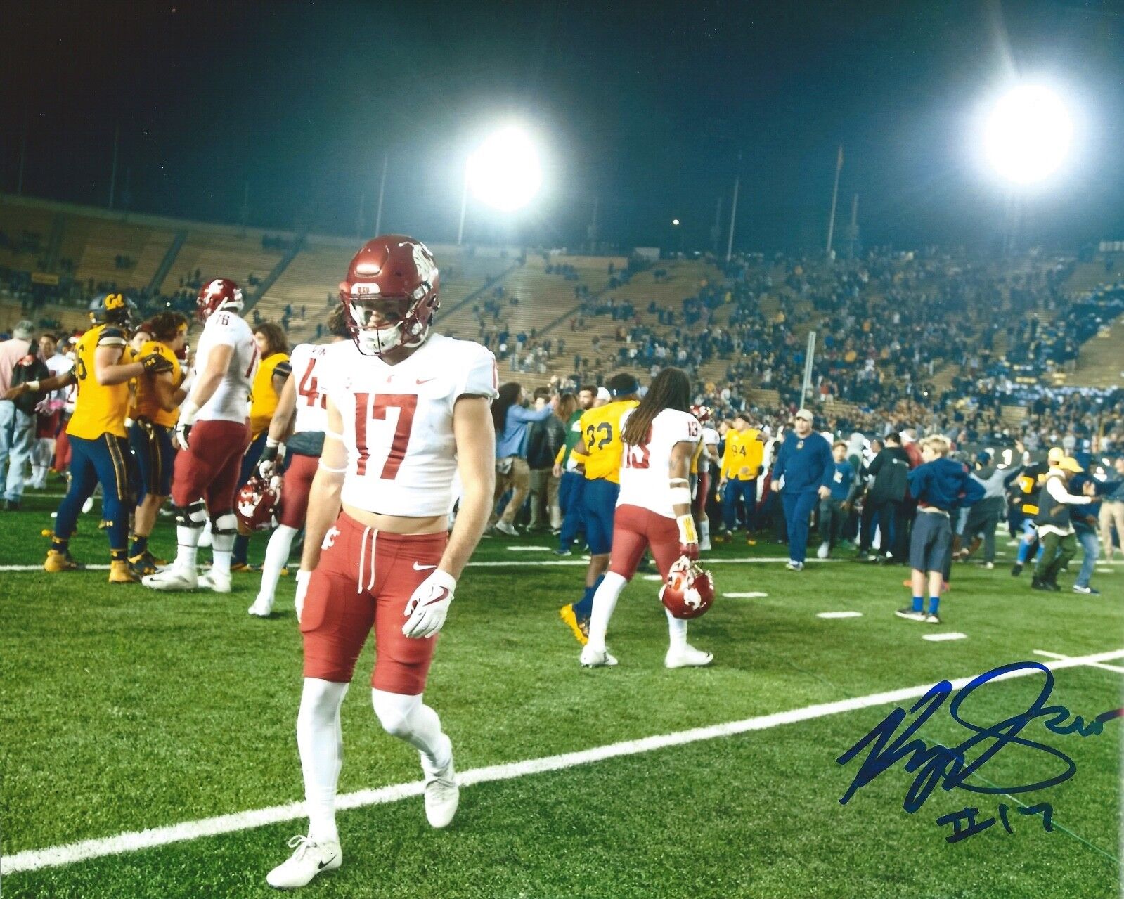 KYLE SWEET Signed Autographed 8x10 Photo Poster painting Washington State Cougars Wazzu WSU COA