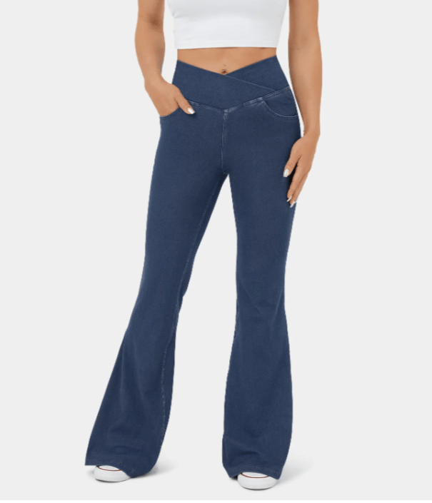 (Summer Hot Sale Now-48% OFF)Magic High Waisted Flare Pants