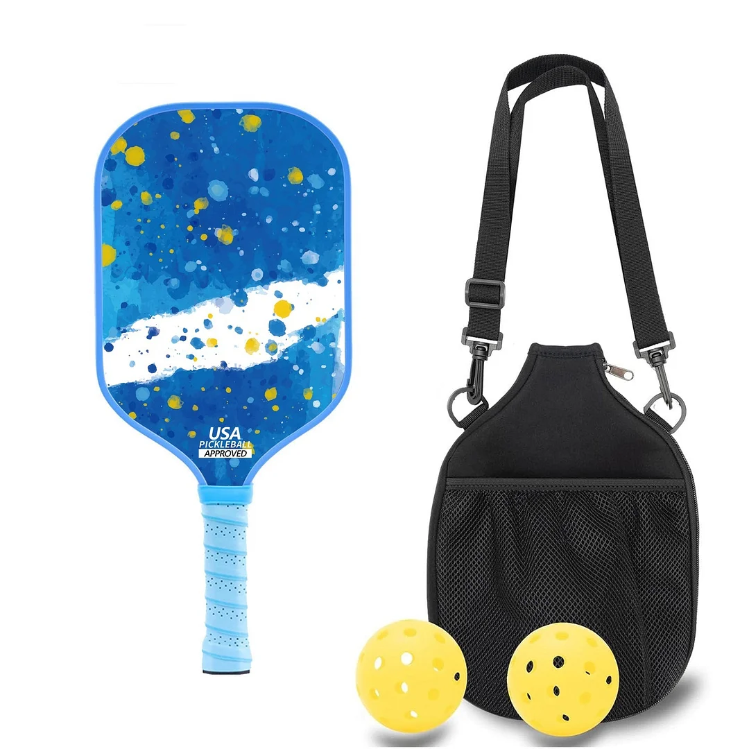 Original Paddle (16mm) T700 Sandblasted Carbon Fiber-Cloudburst Colors Paddle