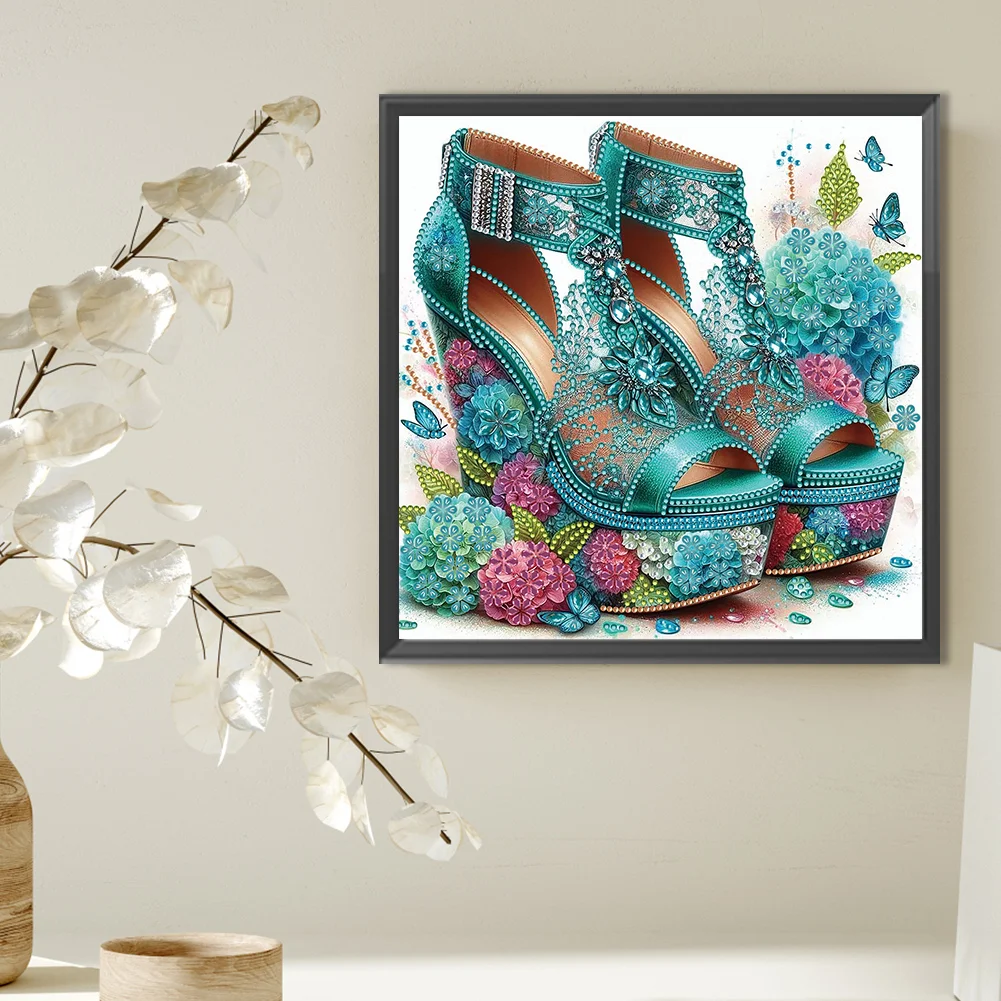Diamond Painting - Partial Special Shaped Drill - High Heel(Canvas|30*30cm)