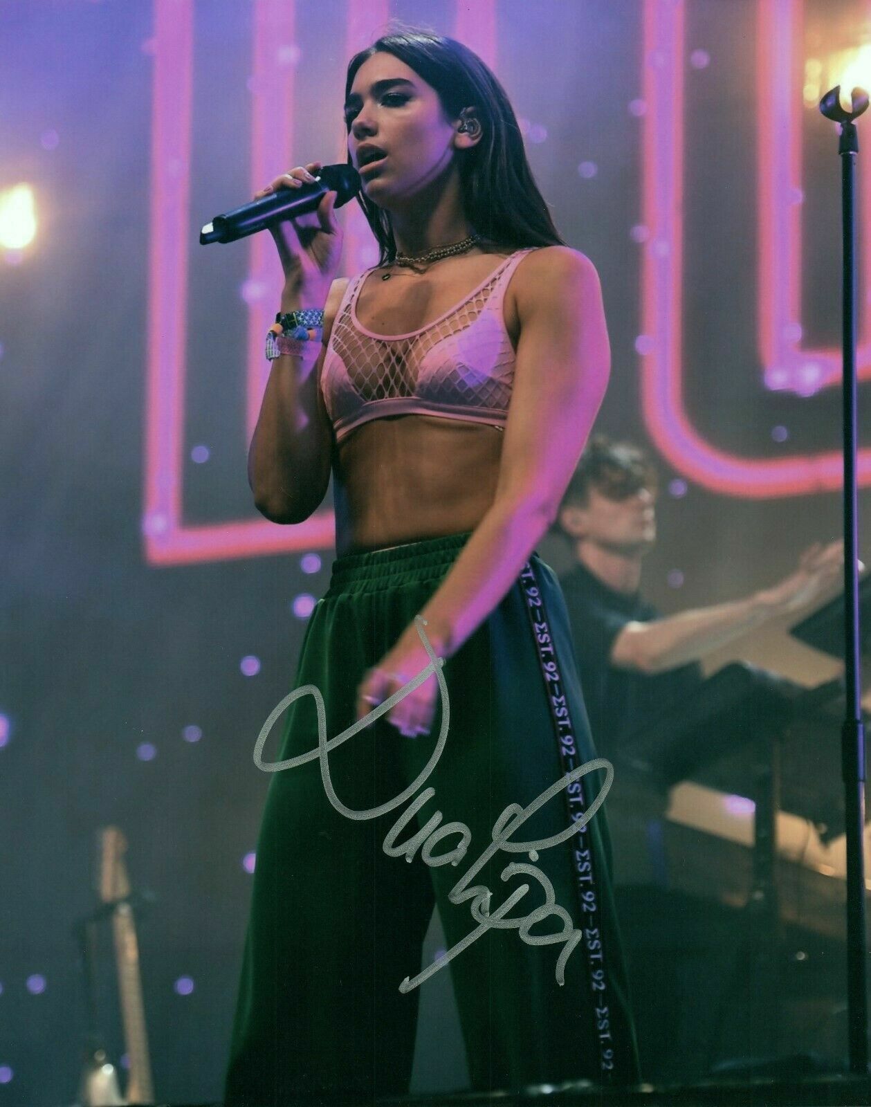 Dua Lipa Autographed Signed 8x10 Photo Poster painting REPRINT