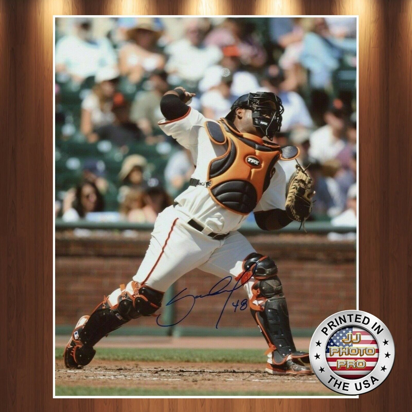 Pablo Sandoval Autographed Signed 8x10 Photo Poster painting (Giants) REPRINT