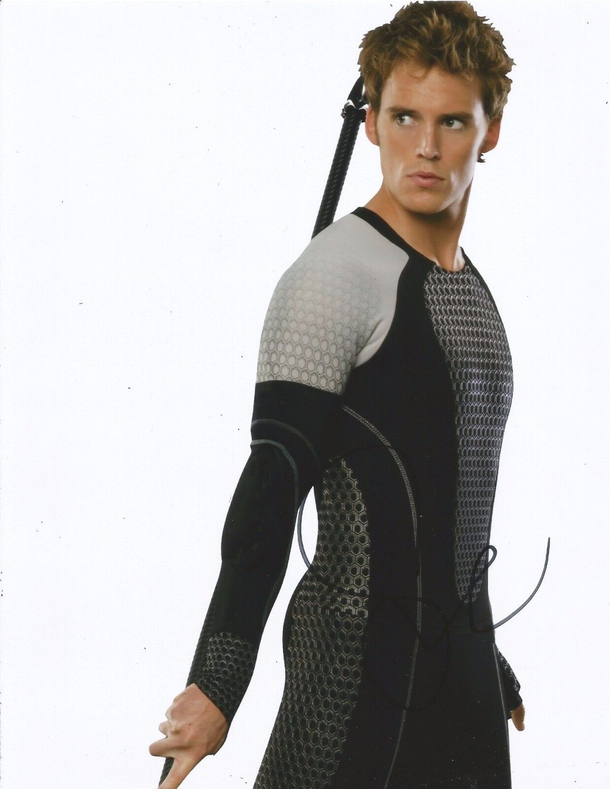 Sam Claflin Signed The Hunger Games 10x8 Photo Poster painting AFTAL