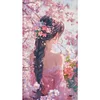 Girl Back-11CT Stamped Cross Stitch 40*70cm/15.75*27.56in(Big Size) tapestrymarket