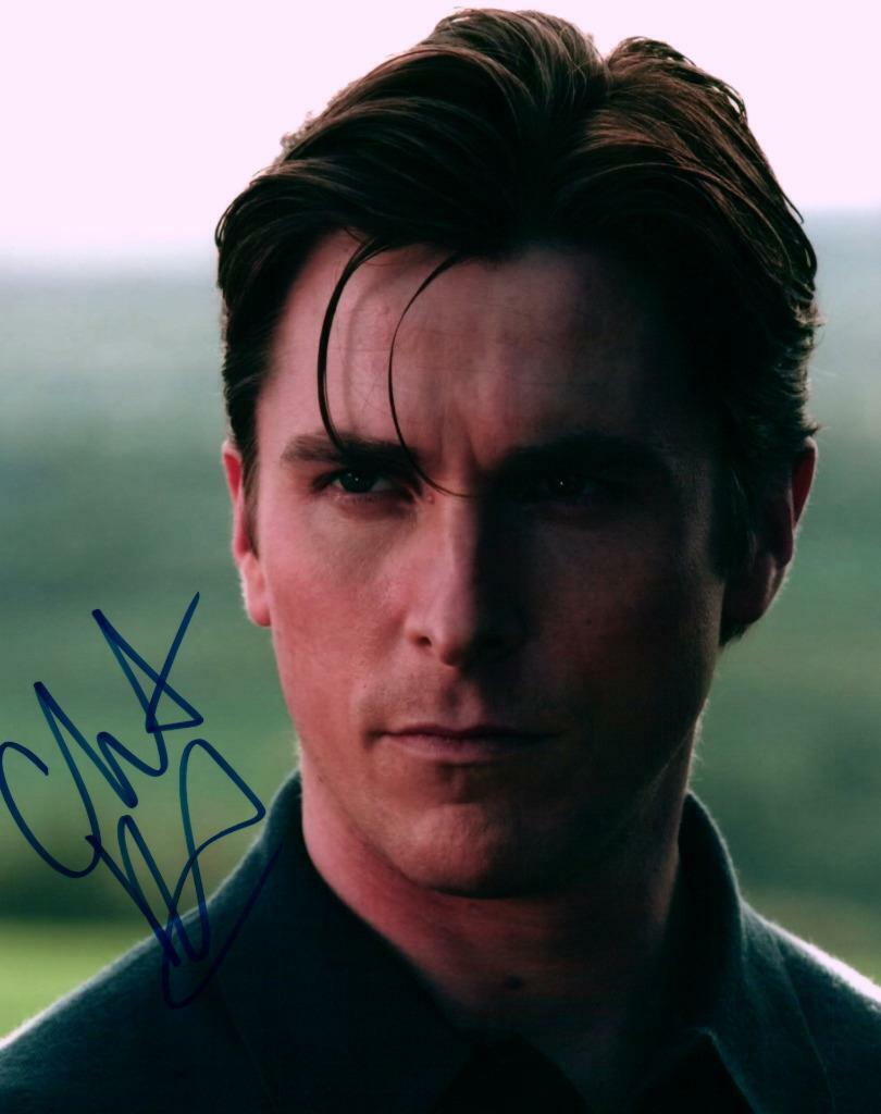 Christian Bale signed 8x10 Picture autographed Photo Poster painting with COA