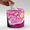 DIY Diamond Painting Handmade Tissue Holder Rhinestones Decorative Tissue Box