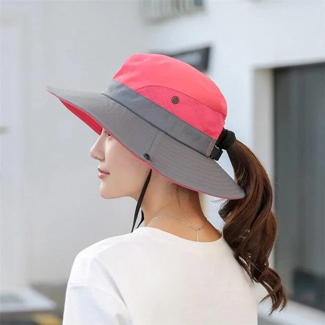 Outdoors Tribe Hat Women UV Protection Foldable Sun Hat