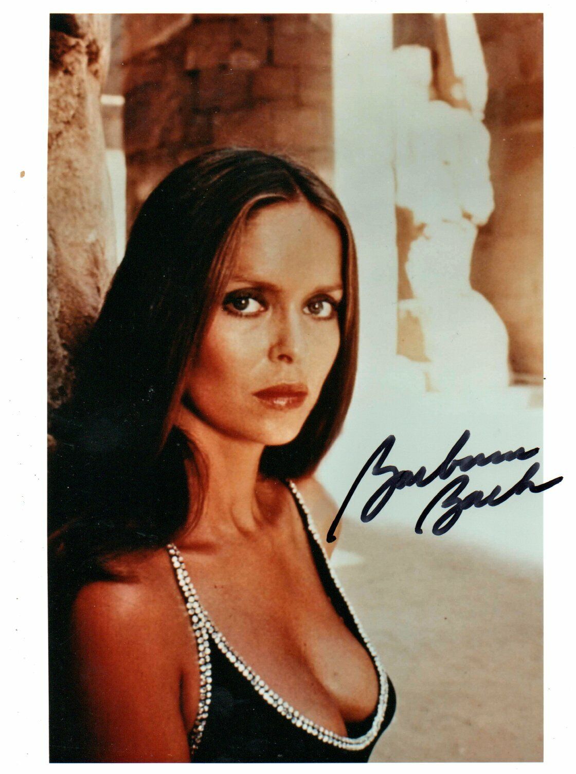 Genuine Hand Signed Barbara Bach SPY WHO LOVED ME 10 x 8 Photo Poster painting  James Bond COA