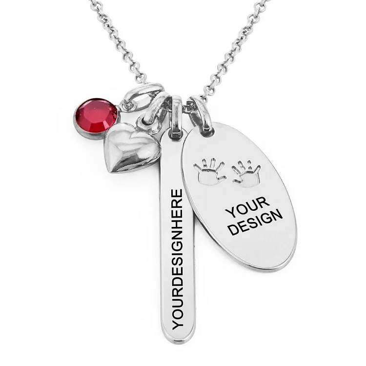 Personalized Design Commemorative Necklace