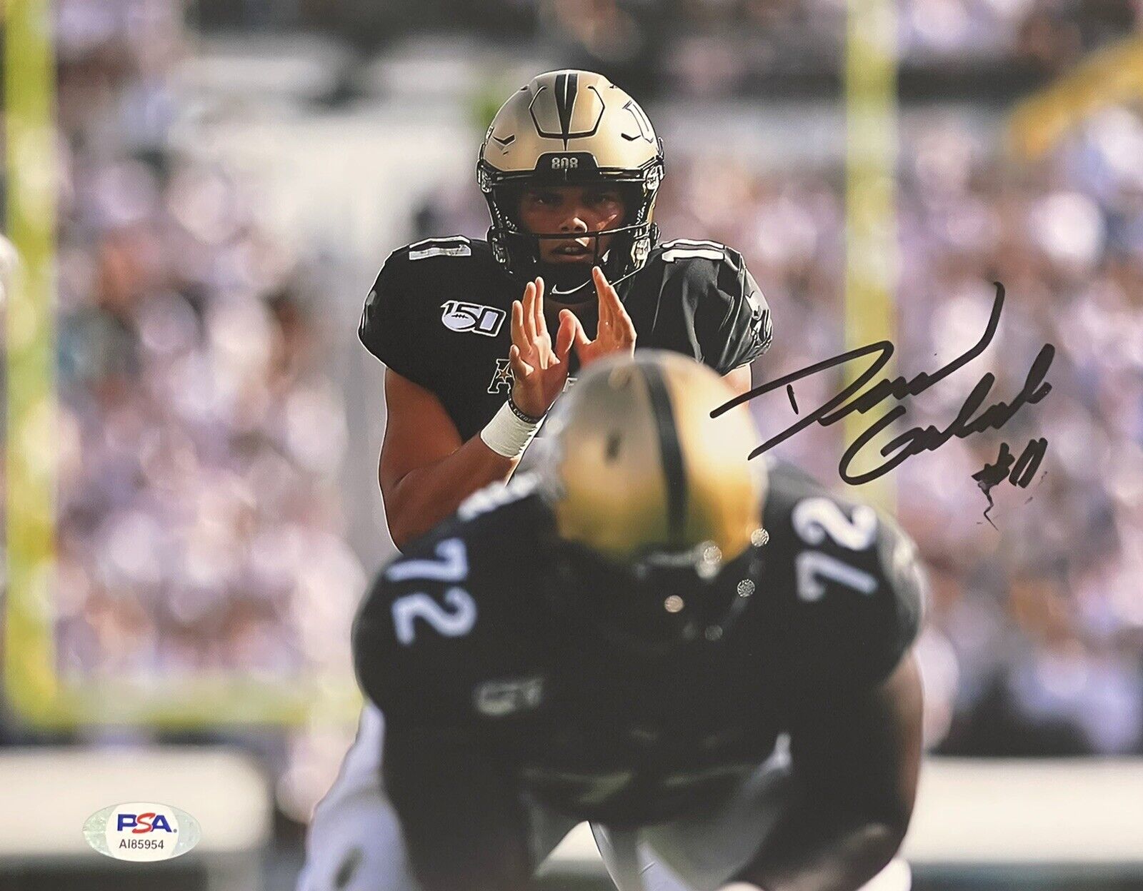 Dillon Gabriel Signed Autographed UCF Knights 8x10 Photo Poster painting PSA/DNA