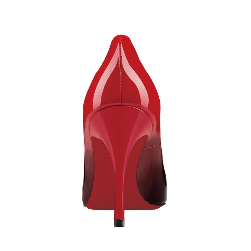 Classic  3.5'' Women's Kitten Heels Party Red Bottom Pumps-MERUMOTE