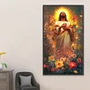 Jesus Glühen 5d DIY Diamant Kunst Malerei Kit Quadrat Vollbohrer Dimond Art 45x75cm