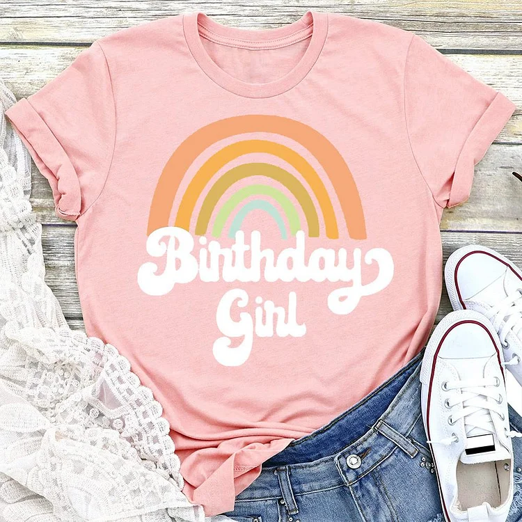 Birthday Girl T-shirt Tee -02779-Annaletters