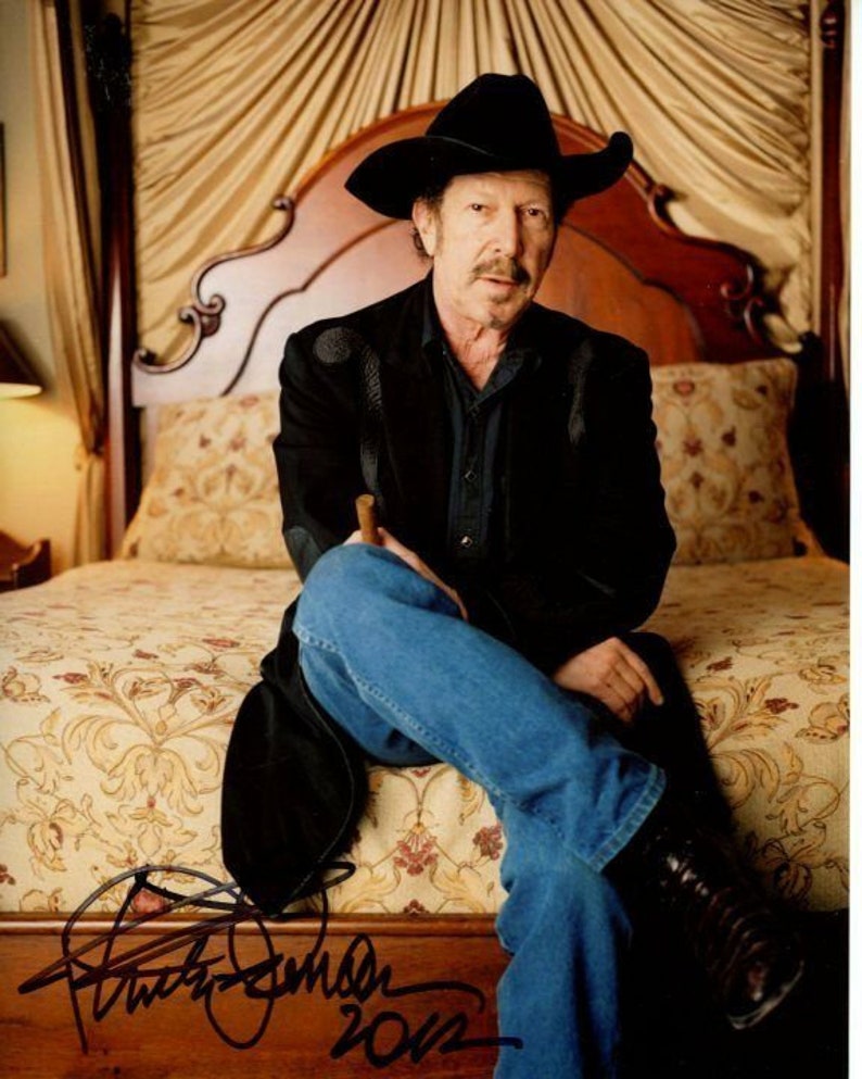 Kinky friedman signed autographed Photo Poster painting