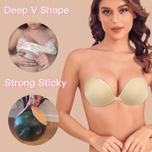 Magic Stick-On Invisible Bra Vest  | Seamless Strapless Bra for Women