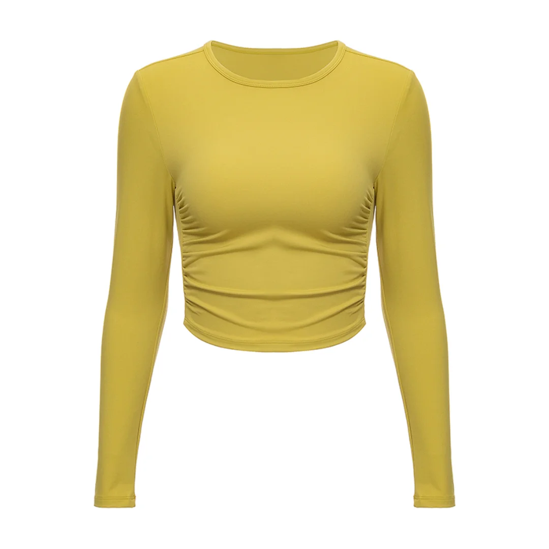 Casual Quick Dry Cropped Sports Top