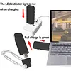 Portable Bookmark Light USB Charging LED New Eye Protection Reading Clip