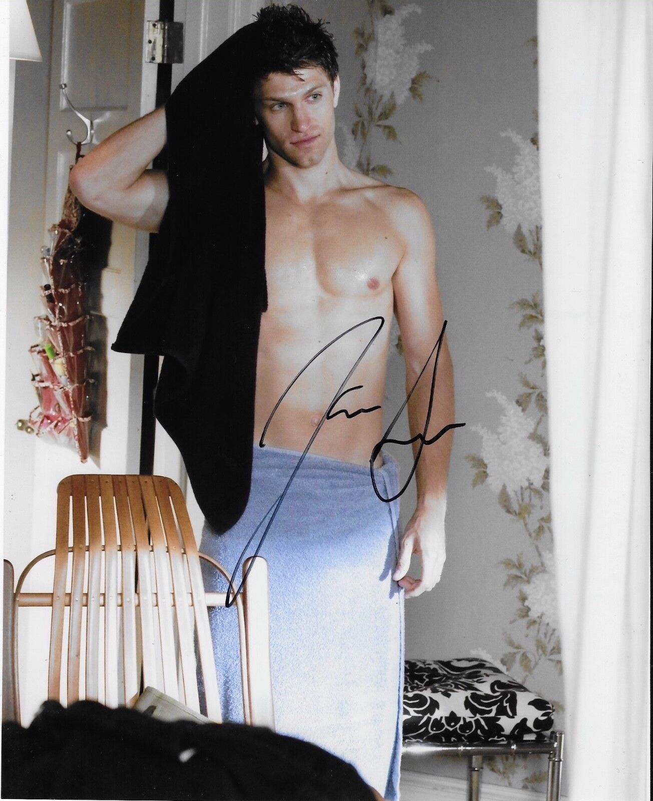 KEEGAN ALLEN 'PRETTY LITTLE LIARS' CAVANAUGH SIGNED 8X10 PICTURE *COA *PROOF 3