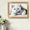 Cat Family  | Full Round Diamond Painting Kits
