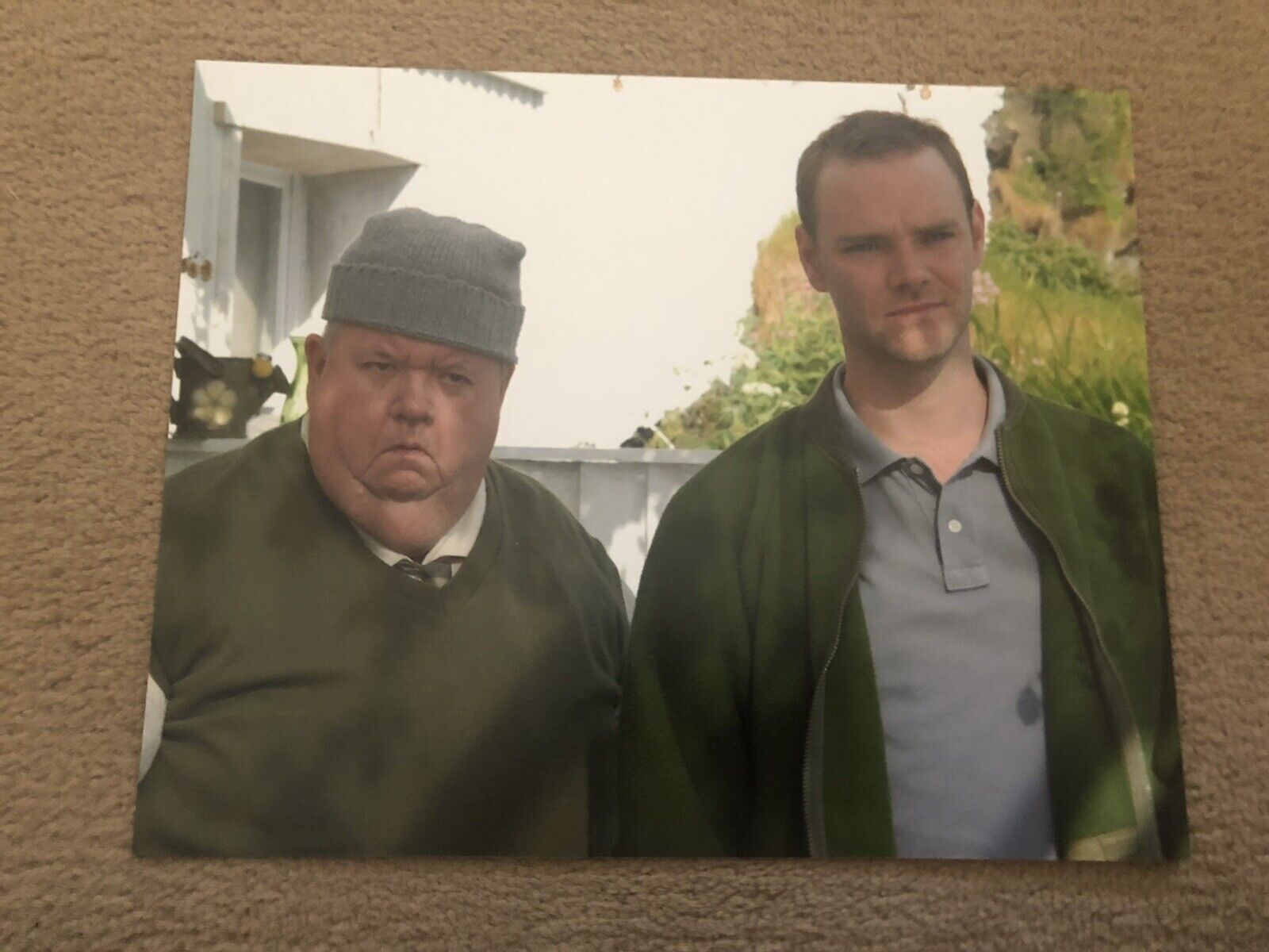 IAN MCNEICE & JOE ABSOLUM (DOC MARTIN) UNSIGNED Photo Poster painting- 10x8”