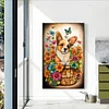 Diamond Painting -DIY Full Round Drill Dog(40*60CM)