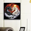 Diamond Painting-DIY Full Round Drill Yin Yang Flying Dragon